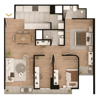 Departamentos en Preventa en Jesus María - Quarzo