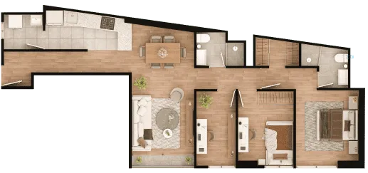 Departamentos en Preventa en Jesus María - Quarzo